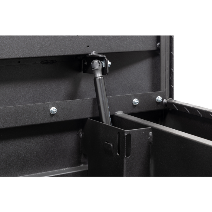 Weather Guard Crossover Tool Box Textured Matte Black Aluminum Midsize Deep Model # 137-52-04