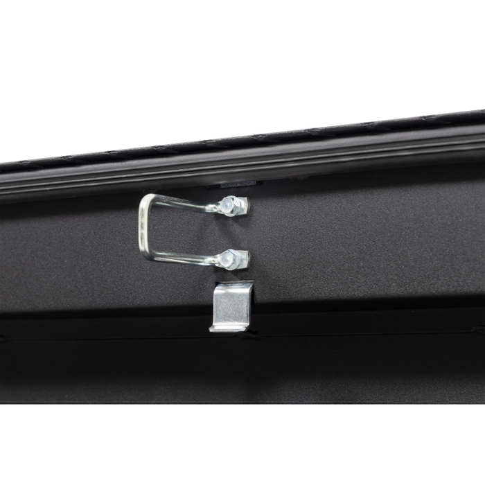 Weather Guard Crossover Tool Box Textured Matte Black Aluminum Midsize Deep Model # 137-52-04