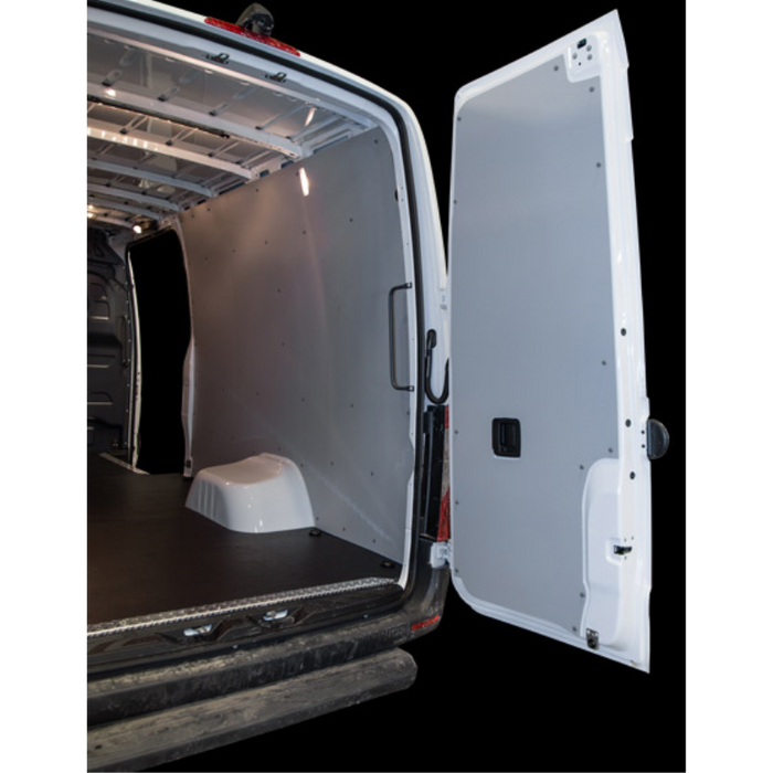 LEGEND EconoLite Door Liner ONLY - Hinged Side Doors GMC Savana/Chevy Express Cargo Van (all Wheelbase lengths) - Textured Grey Model 07G00-20.3