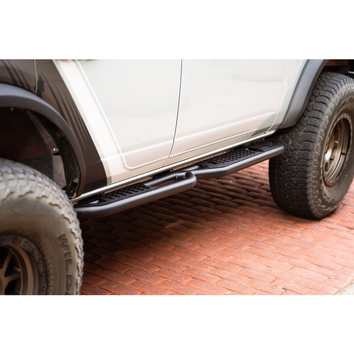 DV8 Offroad 4-Door OE Plus Series Running Boards Model SRBR-02