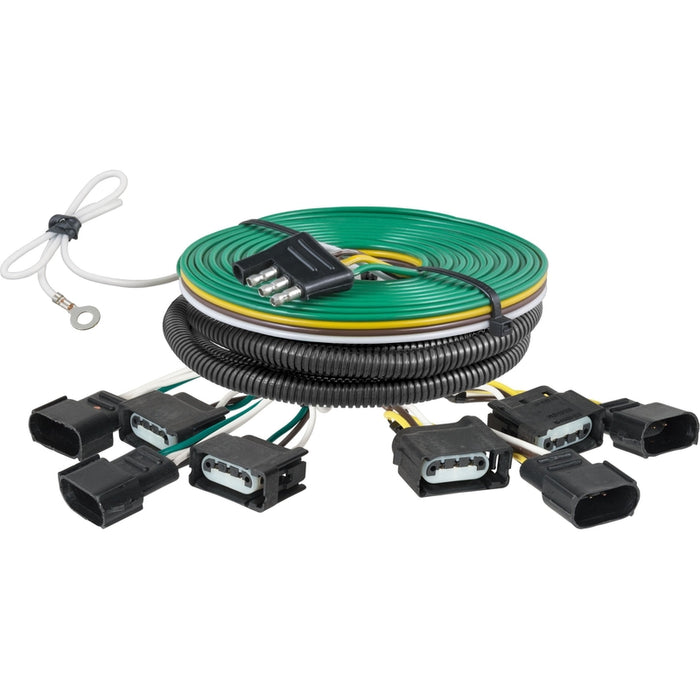 CURT Custom Towed-Vehicle RV Wiring Harness for Dinghy Towing, Fits Select Ford F-250, F-350 Model 52106