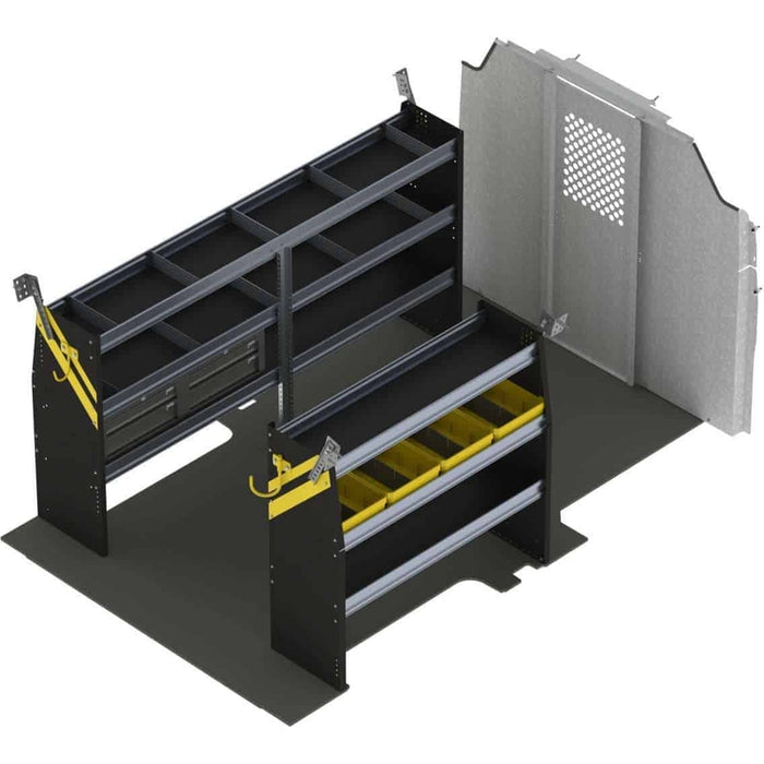 Ranger Design Mobile Service & Plumbing Van Shelving Package for Ford Transit Low Roof 130" & 148" Wheelbase Model FTL-16