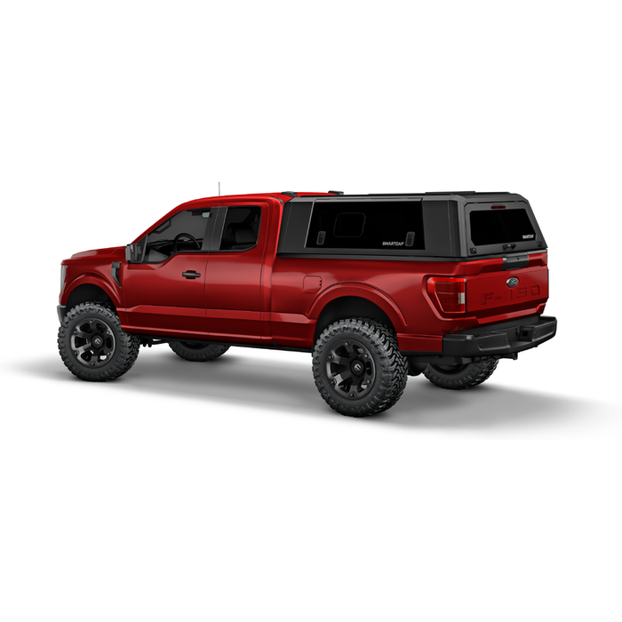 SmartCap Matte Black Truck Bed Cap EVO Sport Series w/ Horizontal Locks Model EV0301-MB