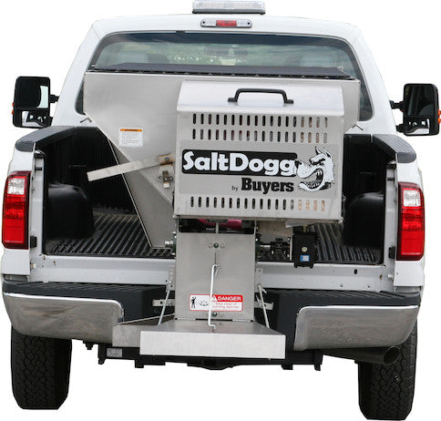 Buyers Products SaltDogg® Gas Stainless Hopper Spreader with Pintle Chain Conveyor Model 1400100SS