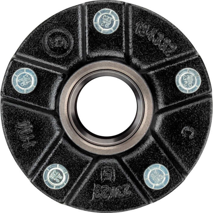 CURT Idler Hub, 5 on 4.5"; 5.5" Hub Flange - 2,200 lbs. (with Bearing Cone Kit) Model 814207