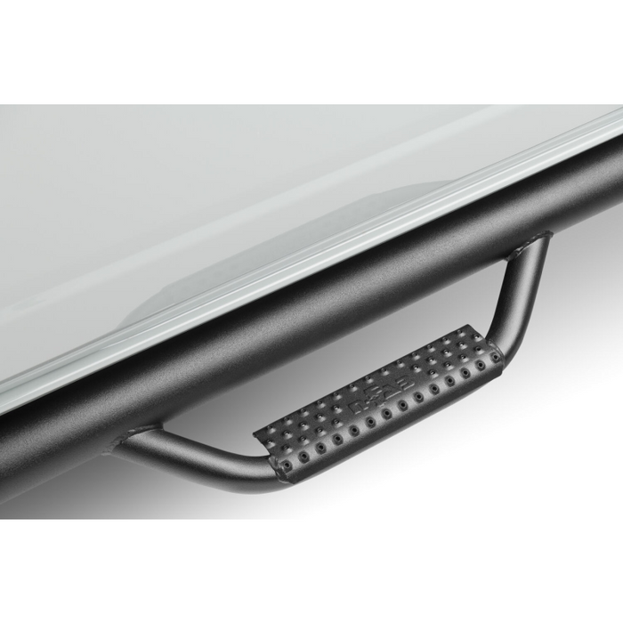 N-Fab Side Steps Cab Length Textured Black Steel Model F2172B-TX