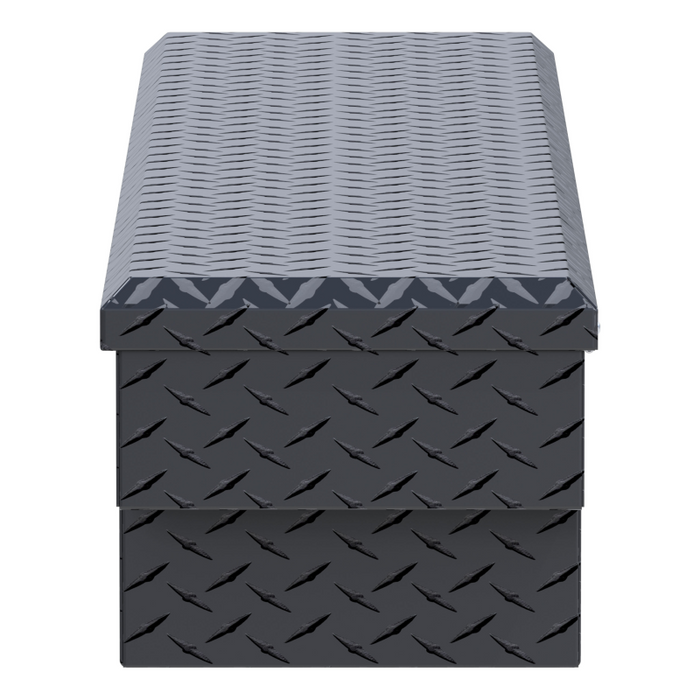 UWS Matte Black Aluminum UTV Tool Box - Polaris Model UTV-59PR-MB