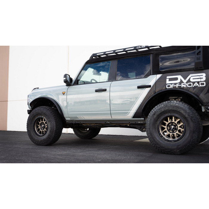 DV8 Offroad 2021-2026 Ford Bronco 4-Door Pinch Weld Covers Model SRBR-03