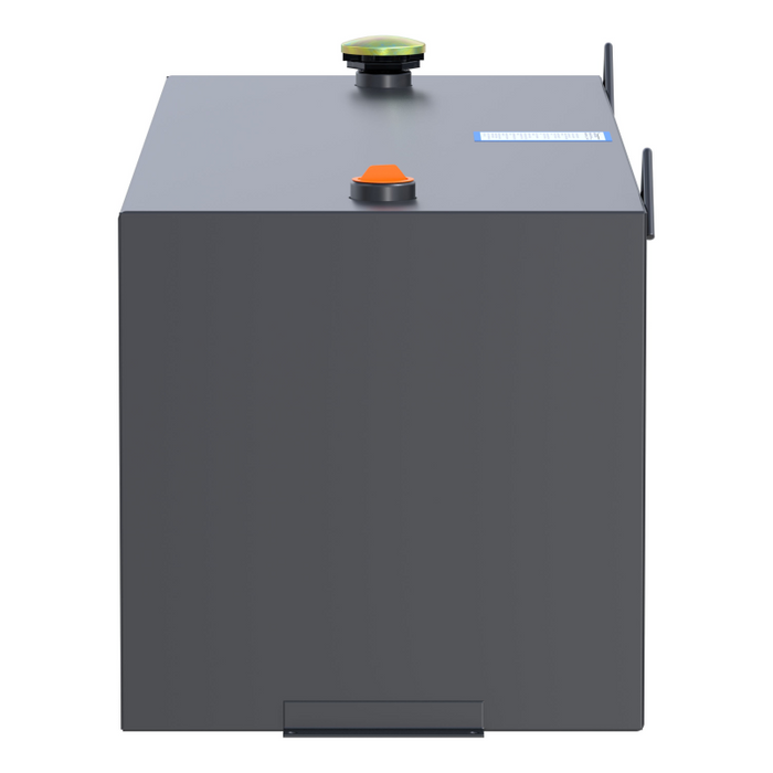 UWS Matte Black 100-Gallon Rectangle Steel Transfer Tank Model ST-100-RT-MB