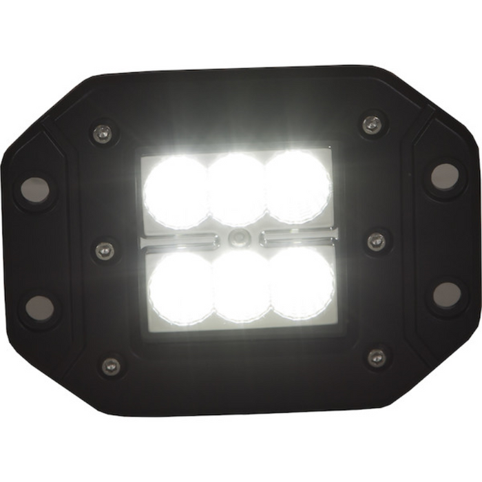 Buyers Products Recessed 3 Inch Wide LED Square Flood Light Model 1492138
