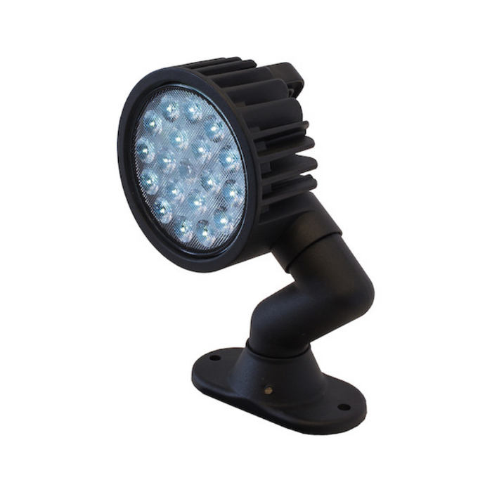 Buyers Products 5 Inch Ultra Bright Articulating Round Wide LED Spot Light Model 1492146