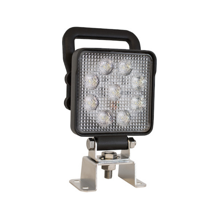 Buyers Products 4 Inch LED Square Flood Light with Switch and Handle Model 1492193