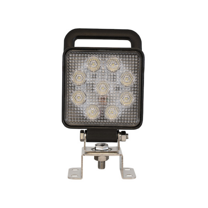 Buyers Products 4 Inch LED Square Flood Light with Switch and Handle Model 1492193