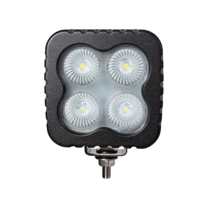 Buyers Products Heated Ultra Bright 4 Inch LED Square Flood Light Model 1492198