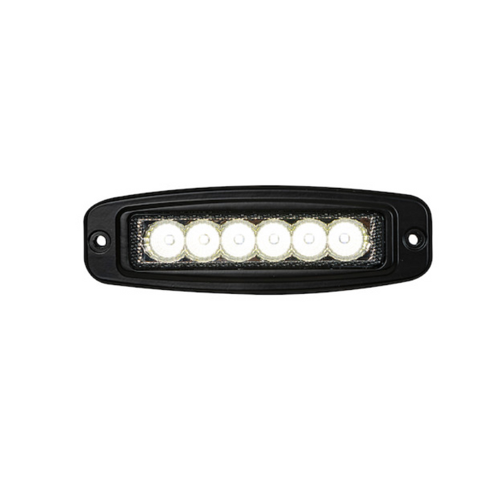 Buyers Products Ultra Bright 7.5 Inch LED Rectangular Flood Light with Angled Mounting Bracket Model 1492228
