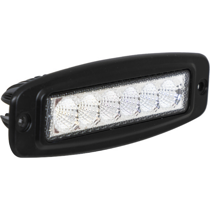 Buyers Products Ultra Bright 7.5 Inch LED Rectangular Flood Light with Angled Mounting Bracket Model 1492228