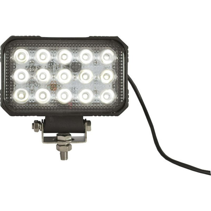 Buyers Products Ultra Bright 6 Inch Wide Rectangular LED Spot Light 1492290