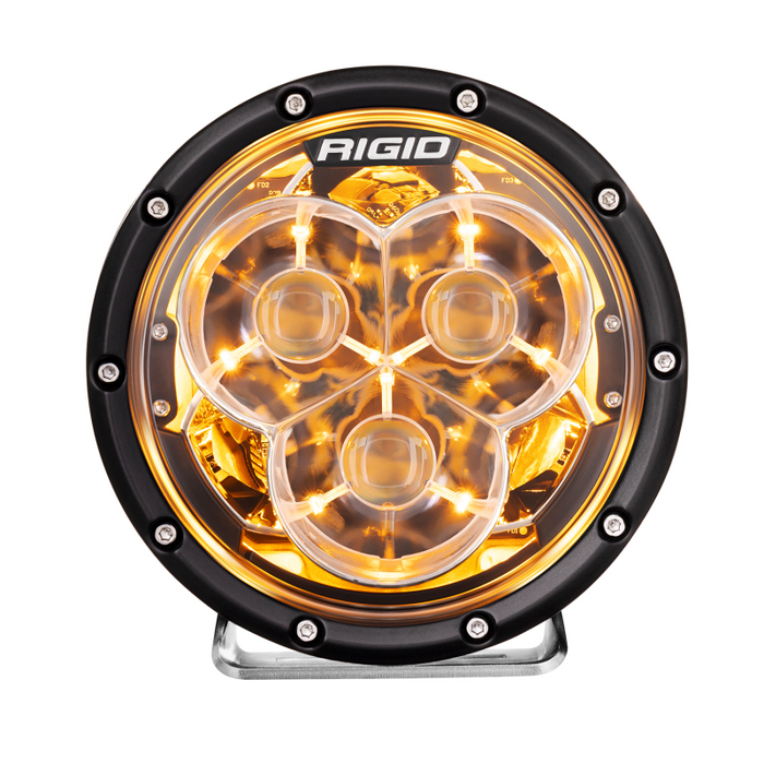 Rigid Industries 6 Inch 360-Series Laser with Precision Spot Optics and Amber backlight Model 36211
