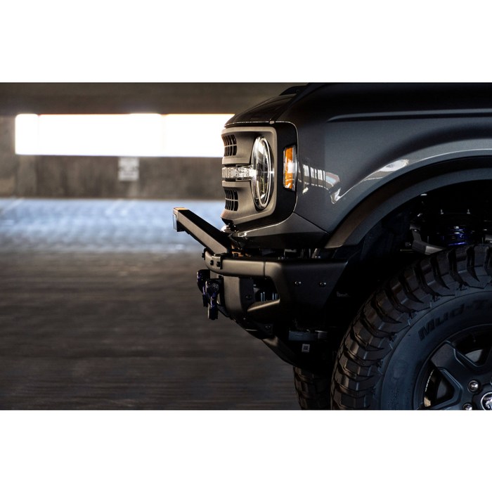 DV8 Offroad 2021-2025 Ford Bronco Factory Modular Front Bumper Bull Bar Model LBBR-04