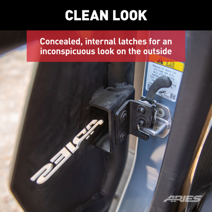 ARIES Front Tube Doors for Ford Bronco 2-Door Model 1500255