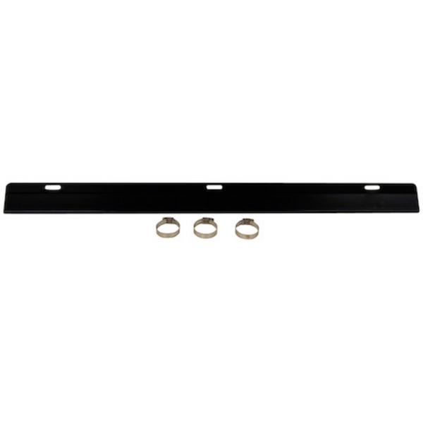 Buyers Products ladder rack wind deflector kit installed on truck