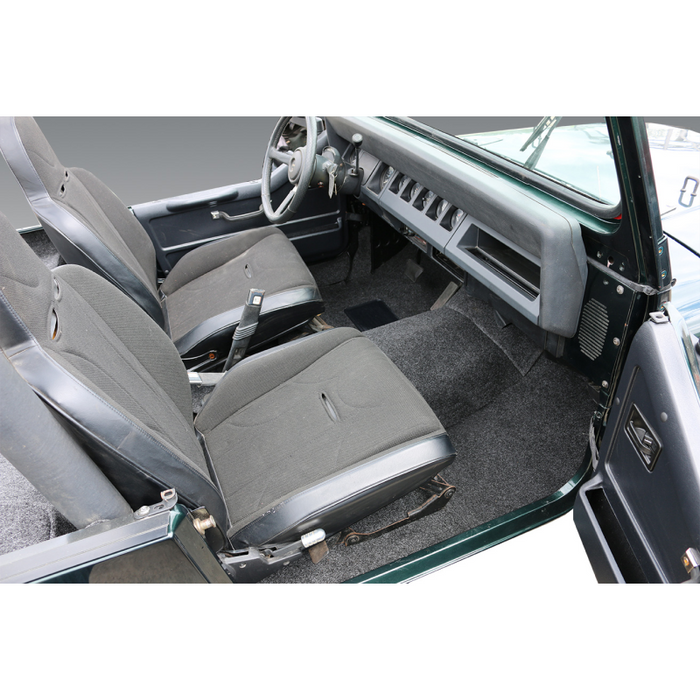 Bedrug Jeep Bedrug Front Kit 8Pc Floor Kit (Includes Heat Shields) Model BRCYJ76F