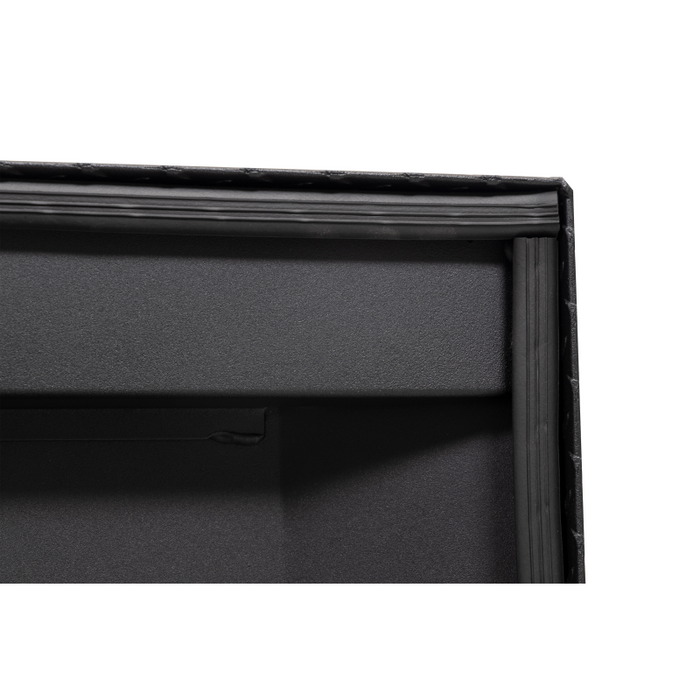 Weather Guard Crossover Tool Box Textured Matte Black Aluminum Midsize Model # 154-52-04