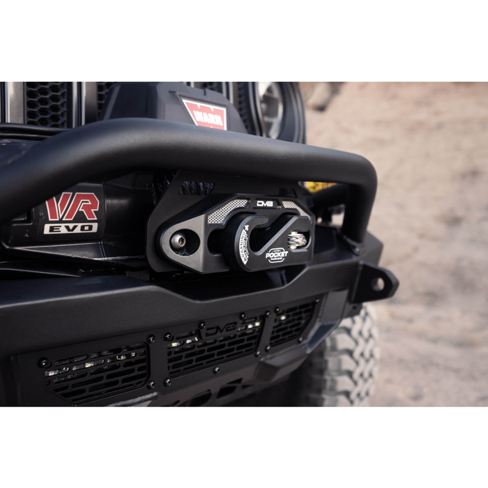 DV8 Offroad Pocket Fairlead for Synthetic Rope Winches Model WBPF-01