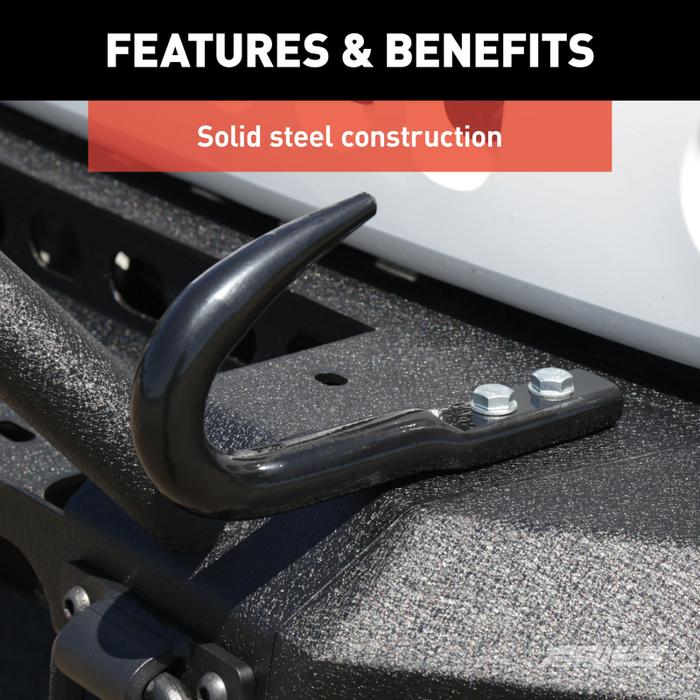 ARIES Bolt-On Bumper Tow Hook (9,000 lbs.) Model 15600TW
