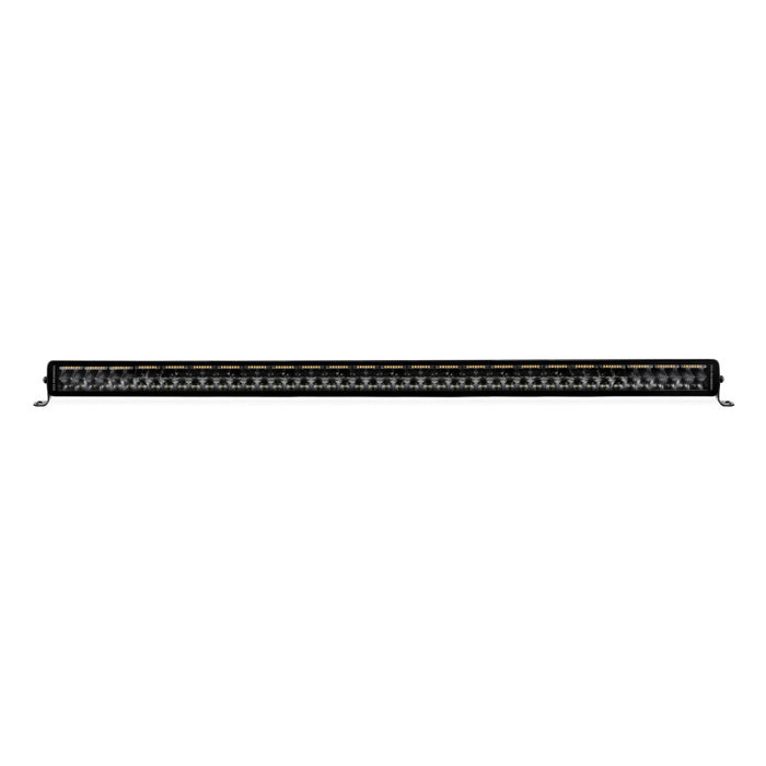 Go Rhino Blackout Series DOUBLELINE 50" Double Row Light Bar w/Amber LEDs Model 754805012CDS