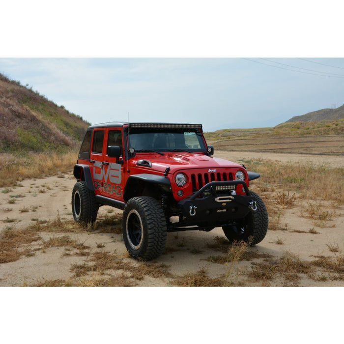 DV8 Offroad 2007-2018 Jeep Wrangler Heat Dispersion Hood Model HDMB07-02