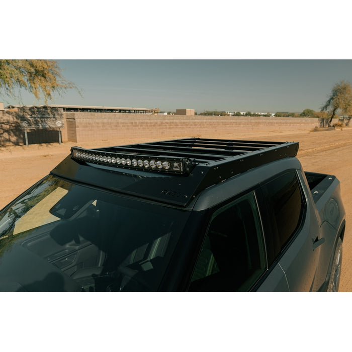 Rago Fabrication 2022-2025 Rivian R1T Roof Rack w/ Light Pocket Model AC940890103