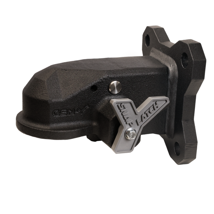 GEN-Y ADMIRAL Coupler - Flat Plate Mount - Cast - SnapLatch 20K Capacity - 2K Tongue weight Model GH-24002