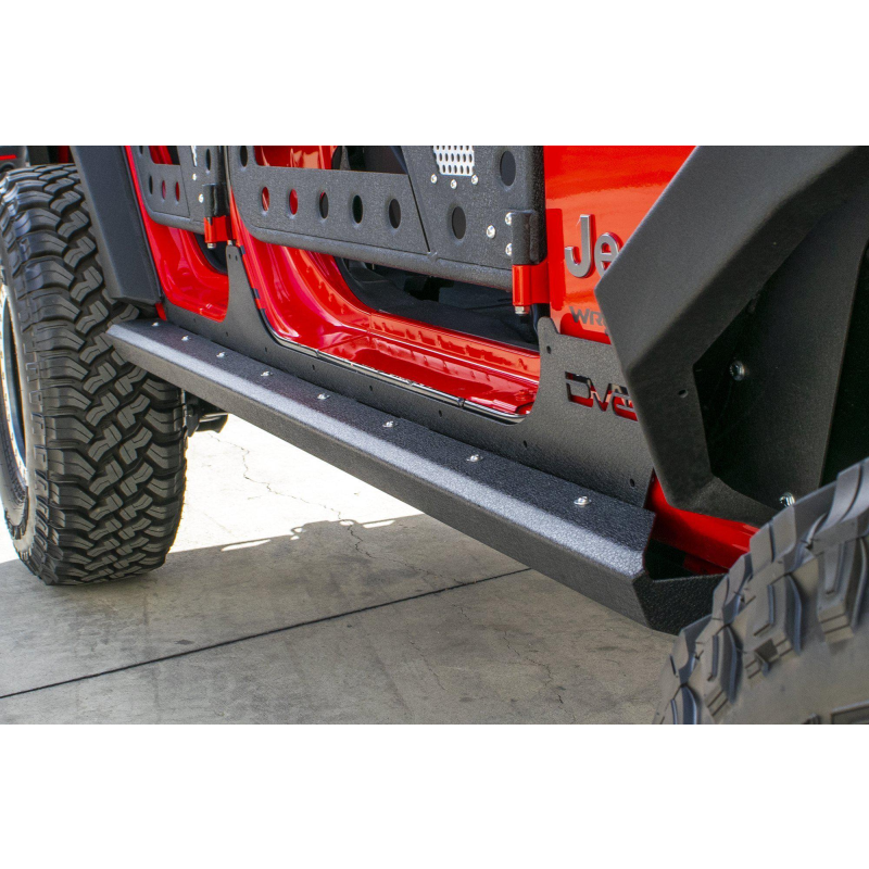 DV8 Offroad 4-Door Rock Sliders With Rock Skins Model SRSOTB-13 — Elite ...