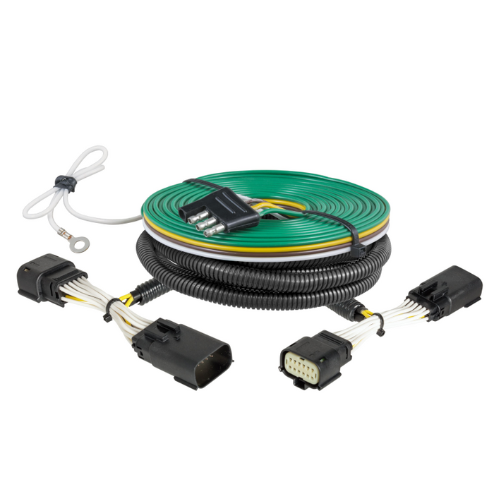 CURT Custom Towed-Vehicle RV Wiring Harness, Select Silverado, Sierra 2500, 3500 Model 52107