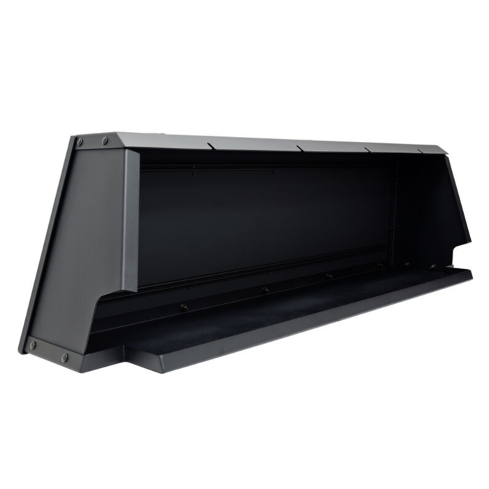 Westin EXP Truck Cap Storage Box Passenger Side Powder Coated Black Model 16-10023