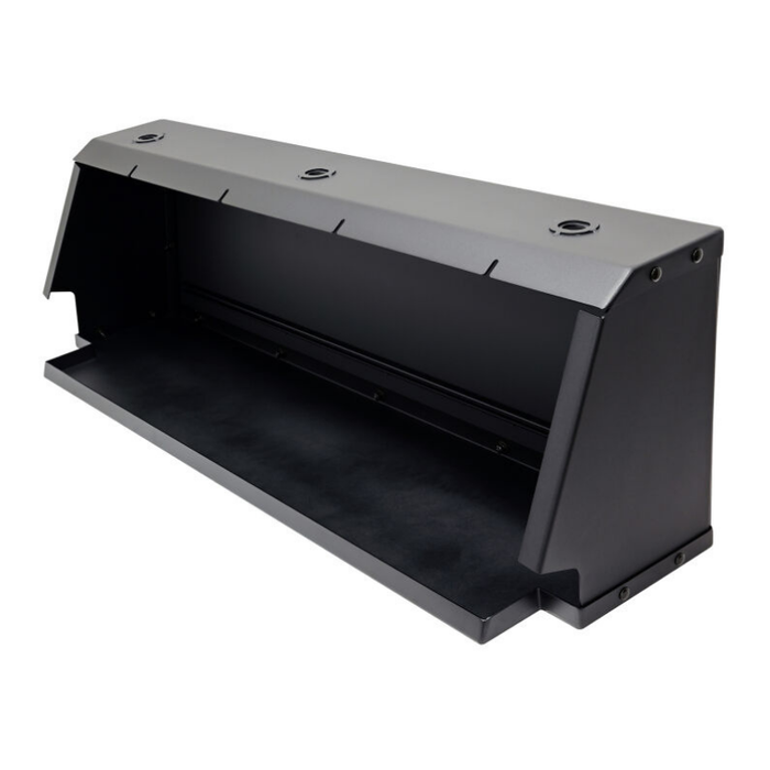 Westin EXP Truck Cap Storage Box Passenger Side Powder Coated Black Model 16-10024