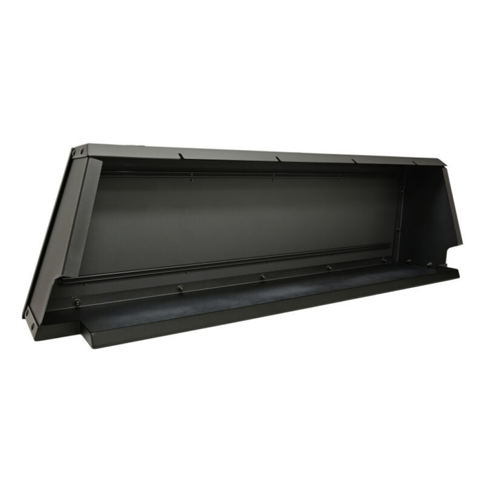 Westin EXP Truck Cap Storage Box Passenger Side Powder Coated Black Model 16-10027