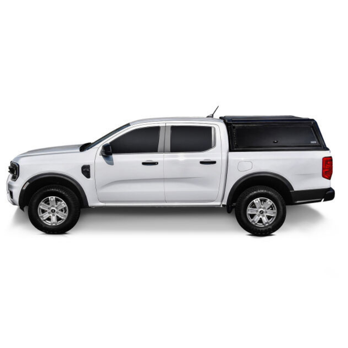 Westin EXP Truck Cap with Sliding Front Glass Matte Black Model 16-11295S