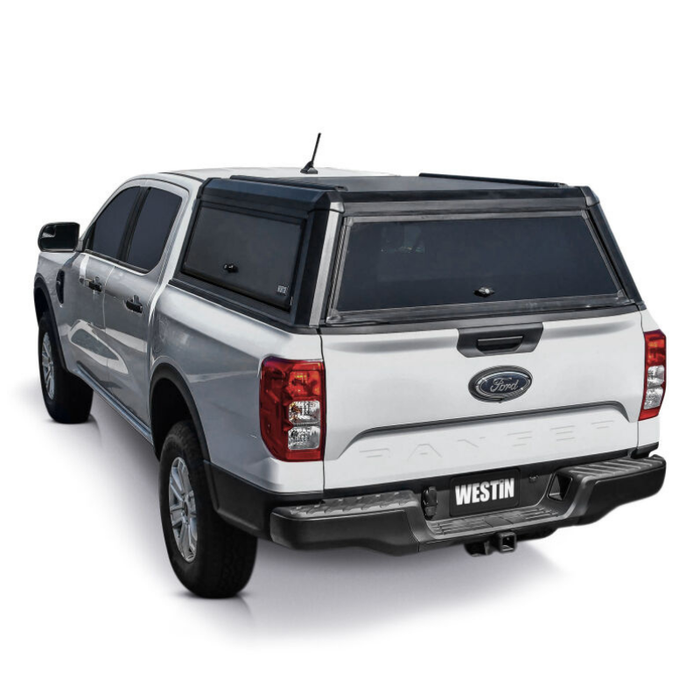 Westin EXP Truck Cap with Sliding Front Glass Matte Black Model 16-11295S