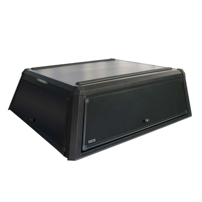 Westin EXP Truck Cap with Sliding Front Glass Matte Black 16-12785S