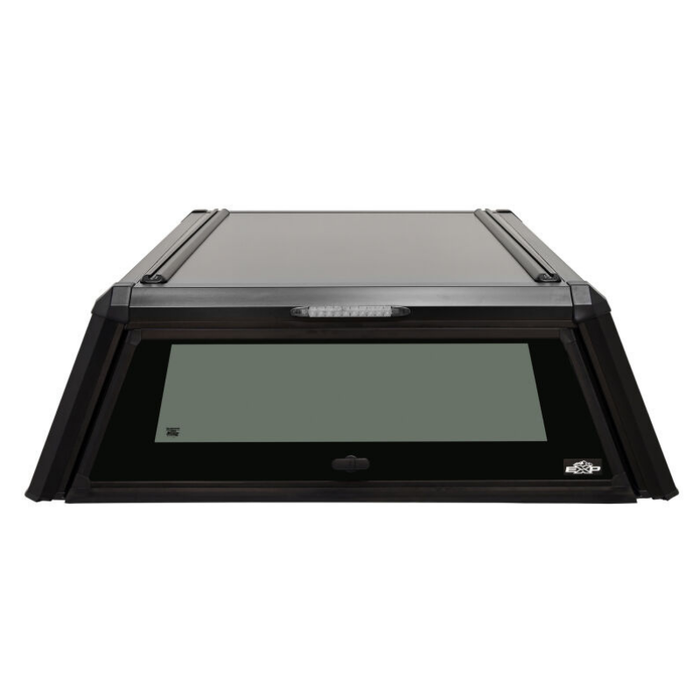 Westin EXP Truck Cap with Sliding Front Glass Matte Black 16-12785S
