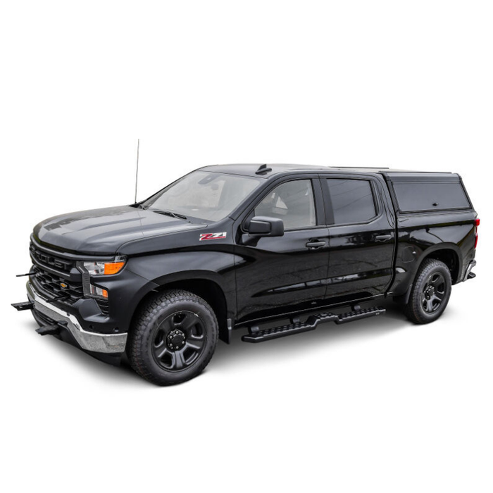 Westin EXP Truck Cap with Sliding Front Glass Matte Black Model 16-13955S