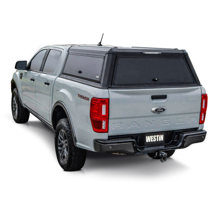 Westin EXP Truck Cap with Sliding Front Glass Matte Black Model 16-14025S