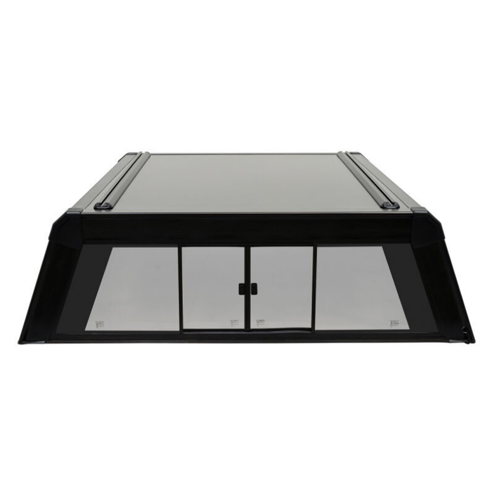 Westin EXP Truck Cap with Sliding Front Glass Matte Black Model 16-14025S
