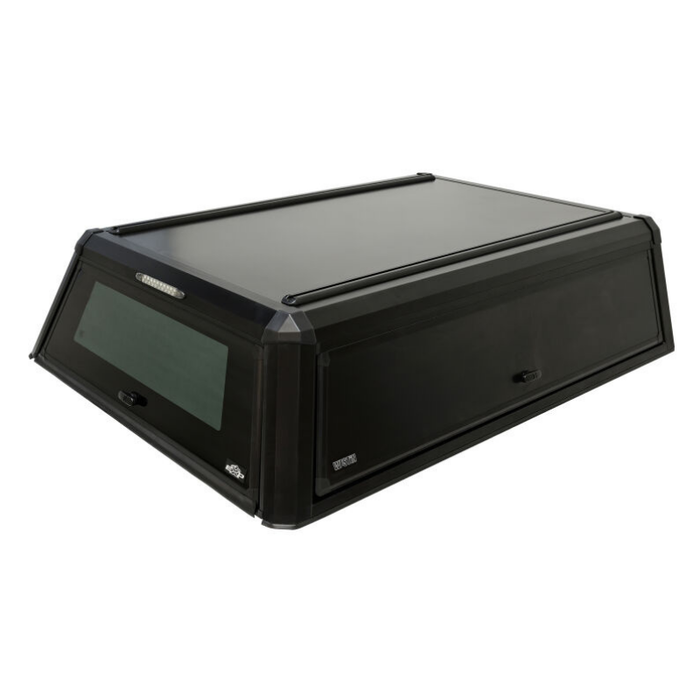 Westin EXP Truck Cap with Sliding Front Glass Matte Black Model 16-14155S