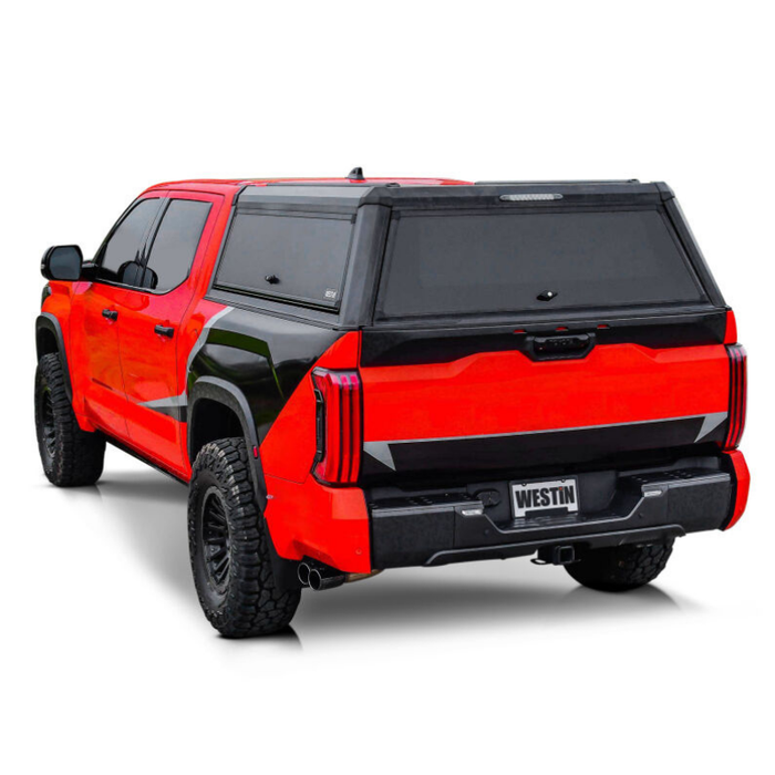 Westin EXP Truck Cap with Sliding Front Glass Matte Black Model 16-14155S