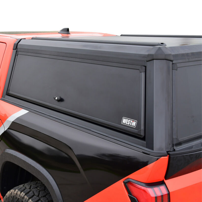 Westin EXP Truck Cap with Sliding Front Glass Matte Black Model 16-14155S