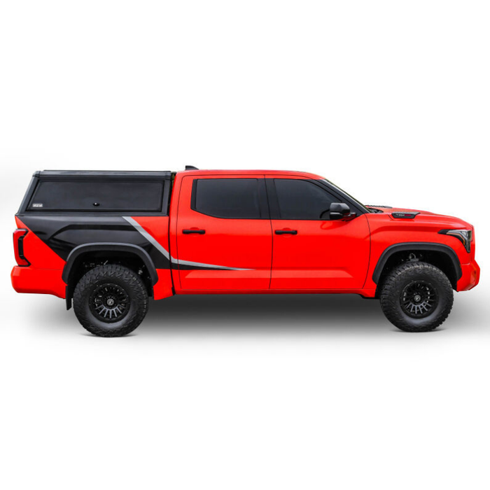 Westin EXP Truck Cap with Sliding Front Glass Matte Black Model 16-14155S