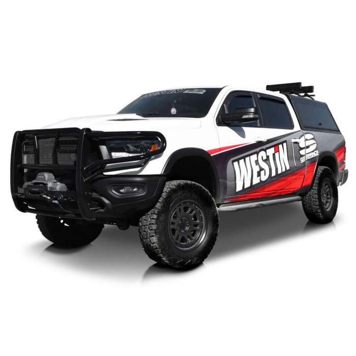 Westin EXP Truck Cap with Sliding Front Glass Matte Black Model 16-14705S